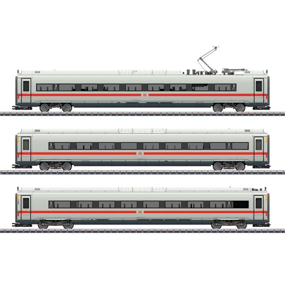 Märklin 43724 Ergänzungswagen-Set zum ICE 4, Baureihe 412/812 der DB - H0 (1:87)