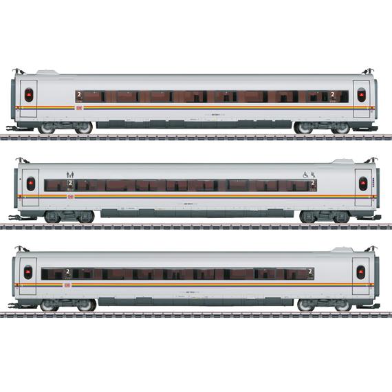 Märklin 43739 Ergänzungswagen-Set ICE 3 railbow - H0 (1:87)