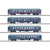 Märklin 43789 Schnellzugwagen-Set 4-teilig Inter-Regio-Zug der SJ - H0 (1:87)