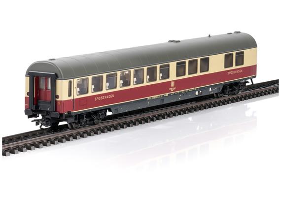 Märklin 43872 Schnellzug-Speisewagen Bauart WRmh 132 der DB, purpurrot/beige - H0 (1:87) | Bild 1