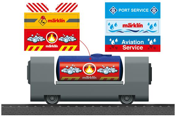 Märklin 44142 my world - Kippwagen blau mit Sticker - H0 (1:87) | Bild 2