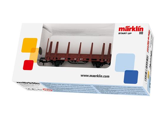 Märklin 4459 Start up - Rungenwagen braun DB - H0 (1:87) | Bild 4