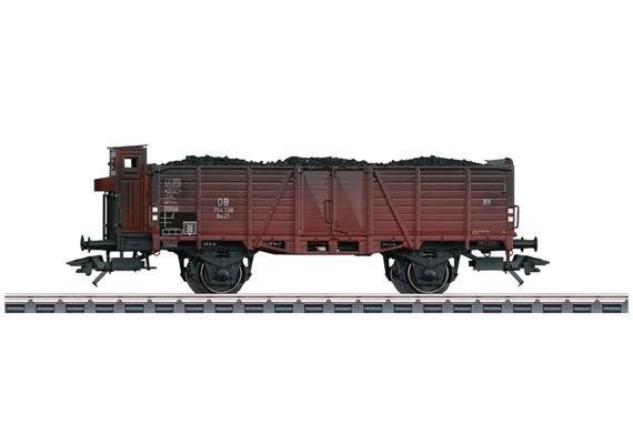 Märklin 46027 Offener Hochbordwagen Om 21 der DB, gealtert - H0 (1:87)