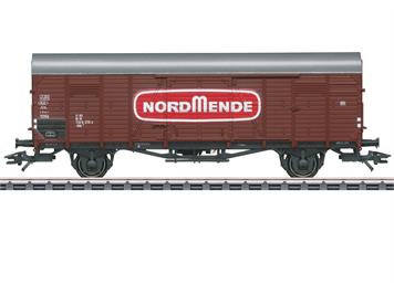 Märklin 46156 Gedeckter Güterwagen Gbkl, DB, "NORDMENDE" - H0 (1:87)