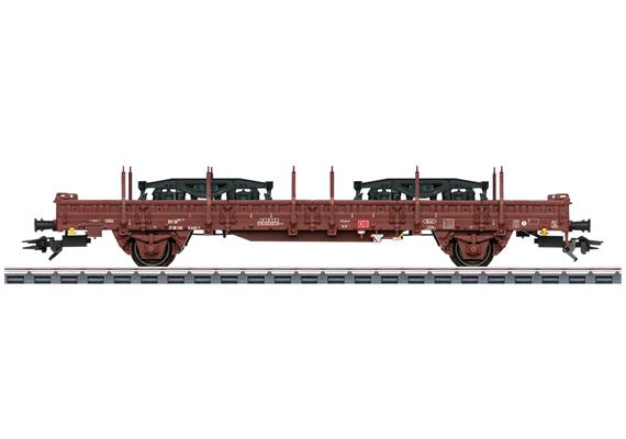 Märklin 46409 Rungenwagen Ks 446 der DB, beladen mit zwei Drehgestellen - H0 (1:87) | Bild 1