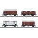 Märklin 46564 ÖBB & FS 4-teiliges Güterwagen-Set zur Dampflok BR 52 - H0 (1:87)