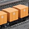 Märklin 46661 Behälter-Transportwagen Laabs der DB vermietet an VW AG - H0 (1:87) | Bild 4