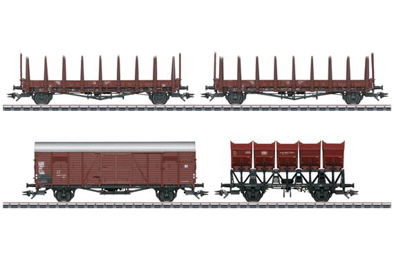 Märklin 46664 Güterwagen-Set der DB, 4-teilig - H0 (1:87)