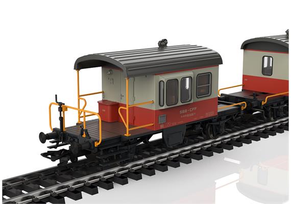 Märklin 46850 SBB Kuppelwagen-Set „Sputnik“ Swiss Express, AC 3L - H0 (1:87) | Bild 4