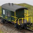 Märklin 46853 SBB Güterzug-Begleitwagen "Sputnik" tannengrün, AC 3L - H0 (1:87) | Bild 3