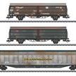 Märklin 47349 Schiebewandwagen-Set 3-teilig mit Stark differenzierte Alterung - H0 (1:87) | Bild 1