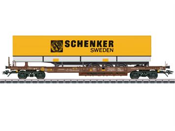 Märklin 47438 Modelleisenbahn Taschenwagen Schenker Sweden - H0 (1:87)