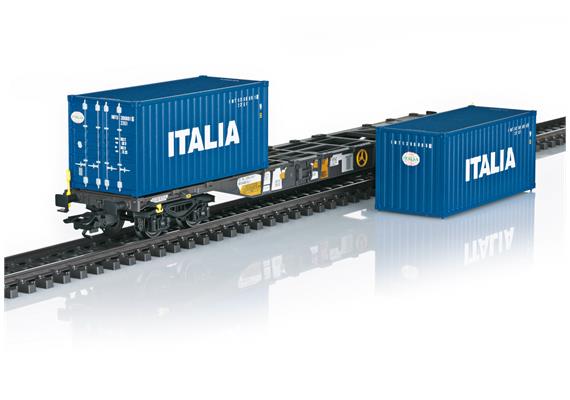 Märklin 47460 Containertragwagen-Set Bauart Sgns, 2- teilig - H0 (1:87) | Bild 2