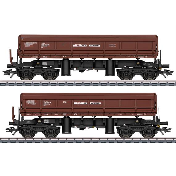 Märklin 48460 Seitenkippwagen-Set Fas, Privatwagen der Wiebe GmbH - H0 (1:87)