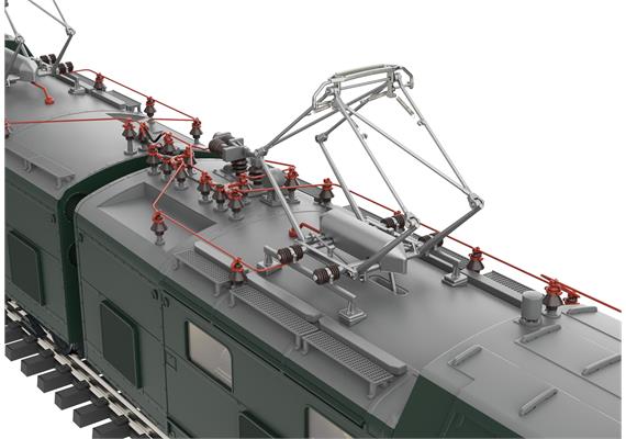 Märklin 55817 SBB-E-Lok Serie Ae 8/14 Nr. 11851 (1961), digital mfx/Sound - Spur 1 | Bild 5