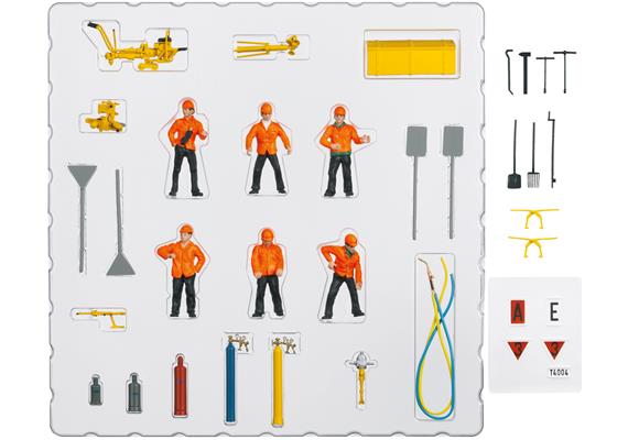 Märklin 56408 Modelleisenbahn Gleisbaurotte 30-teilig - Spur 1 (1:32) | Bild 2