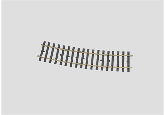 Märklin 59075 Gebogenes Gleis 15 °, Radius 1394 mm - Spur 1 (1:32)