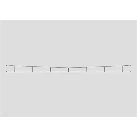 Märklin 70360 Fahrdraht L 360,0 mm, 5 Stück - H0