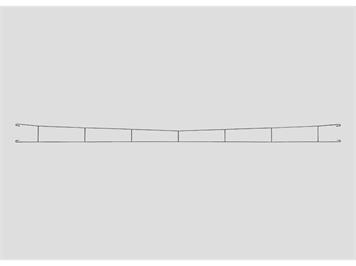 Märklin 70360 Fahrdraht L 360,0 mm, 5 Stück - H0
