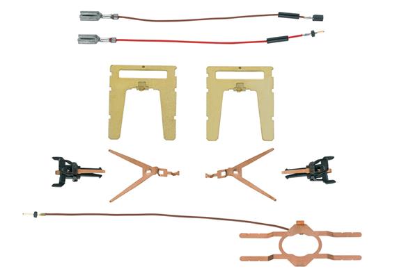 Märklin 72021 Stromführende Kurzkupplungen, 2 Stück - H0 (1:87)