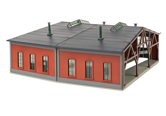 Märklin 72889 2-ständiger Ergänzungsbausatz Lokomotivschuppen - H0 (1:87) | Bild 2