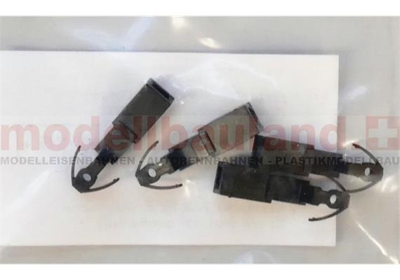 Märklin E182439 Kupplungsdeichseln, 4 Stück - H0 (1:87)