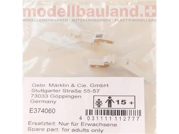 Märklin E374060 Kupplung w zu Zwischenwagen ICE, 2 Stück - H0 (1:87)