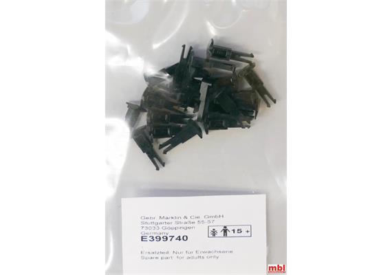 Märklin E399740 Kupplungshaken, 20 Stück - H0 (1:87)