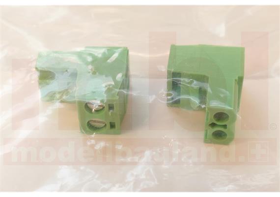 Märklin E611719 Stecker grün 2-polig für Gleisanschluss CS2 und CS3, 2 Stück | Bild 5