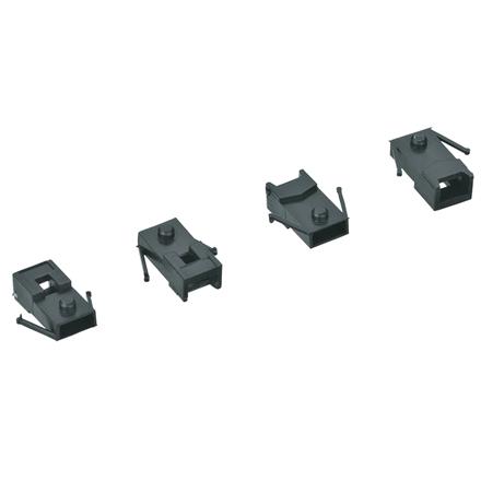 Märklin E671860 Kupplungshalter z.b. f "Krokodil, grün" Art.Nr. 39560, 4 Stück - H0 (1:87)