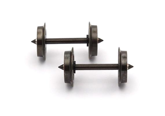 Märklin E700630 Hamo Speichen-Radsatz, Spitzlager, 2 Stück - H0 (1:87) | Bild 3