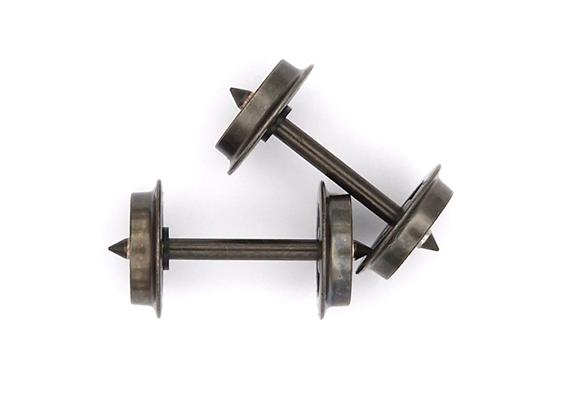 Märklin E700630 Hamo Speichen-Radsatz, Spitzlager, 2 Stück - H0 (1:87) | Bild 2