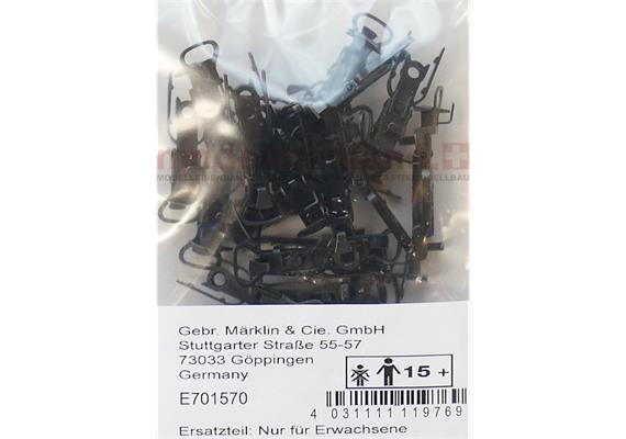 Märklin E701570 Kupplung Relex, 20 Stück - H0 (1:87)