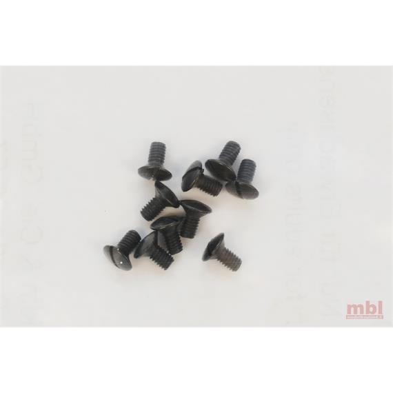 Märklin E786190 Linsensenkschraube M2,5 x 5 mm, 10 Stück