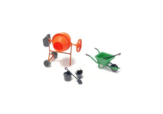 Mafen 211041 Oranges Betonmischerset - N (1:160) | Bild 1