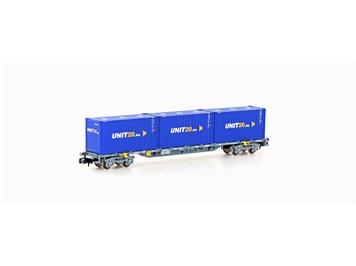 MFTrain 33444 Containerwagen HUPAC SBB, N (1:160)