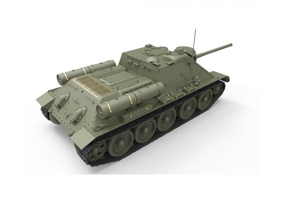 MiniArt 35178 SU-85 Früh. Prod. 1943 m. Bes. (5) - Massstab 1:35 | Bild 6