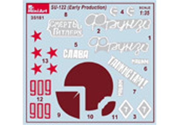 MiniArt 35181 SU-122 Frühe Produktion - Massstab 1:35 | Bild 2