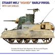 MiniArt 35423 US M3 Stuart Mk.I Honey Fr.Prod. - Massstab 1:35 | Bild 4