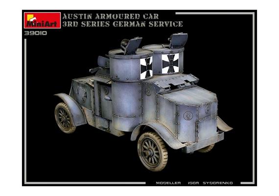 MiniArt 39010 Austin Spähpanzer 3Ser. Dt. Inter. - Massstab 1:35 | Bild 5