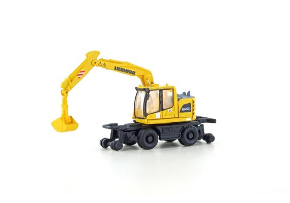 MINIS LC4265 Liebherr A922 Rail 2-Wege Bagger mit Greifer - N (1:160)