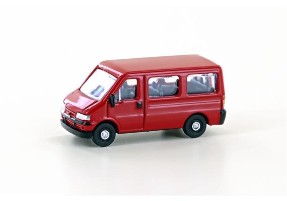 Minis LC61316 Fiat Ducato II Bus, rot - N (1:160)