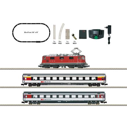 Minitrix 11167 Digital-Startpackung SBB "EC" Personenzug - N (1:160)