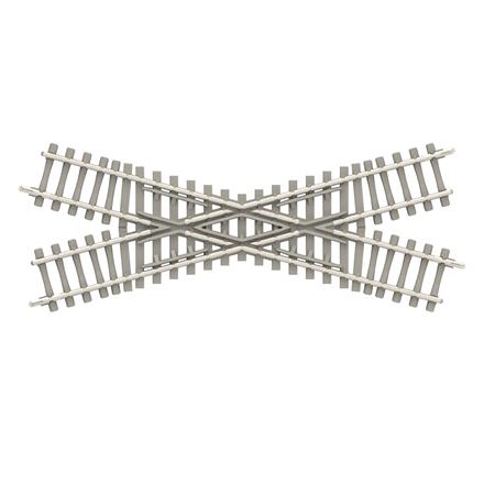 Minitrix 14558 Kreuzung - 30° mit Betonschwellen Länge 104,2 mm - N (1:160)