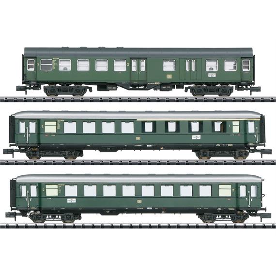 Minitrix 18209 Wagen-Set 3-teilig"Eilzug im Donautal" der DB - Spur N (1:160)
