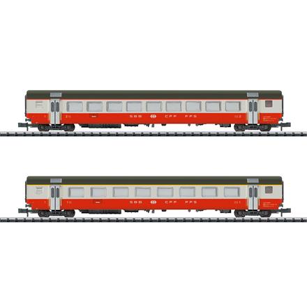 Minitrix 18721 Schnellzugwagen-Set "Swiss Express" Teil 2 der SBB - N (1:160)