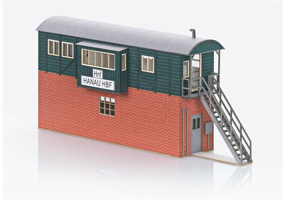 Minitrix 66338 Bausatz "Behelfsstellwerk Hanau" - N (1:160)