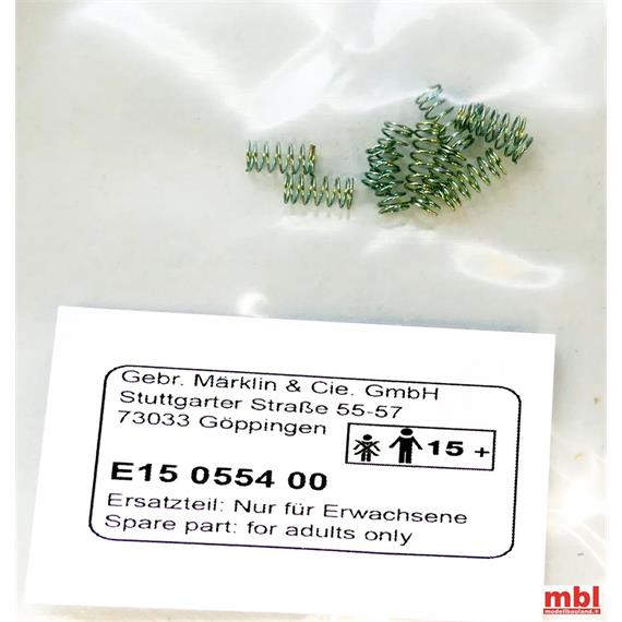 Minitrix E15055400 Druckfeder, L: 7mm, D: 3mm, 10 Stück - N (1:160)