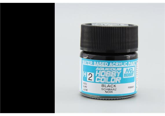 Mr. Hobby (Gunze Sangyo) H-002 schwarz glanz