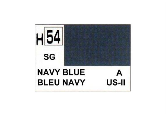 Mr. Hobby (Gunze Sangyo) H-054 marineblau halbmatt